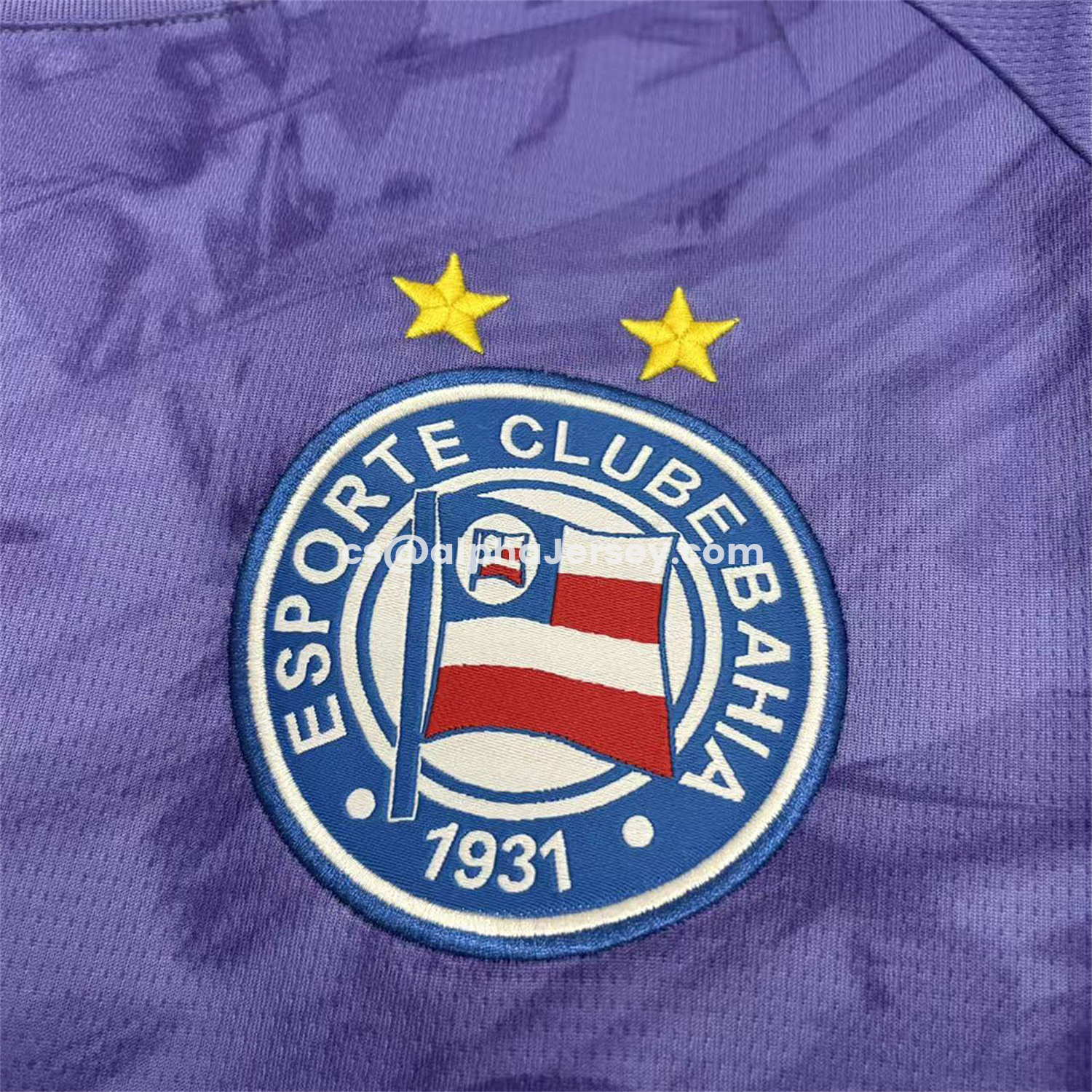 AJ-AlphaJersey-Bahia 26-27 Purple Goalkeeper Jersey - Fans Version