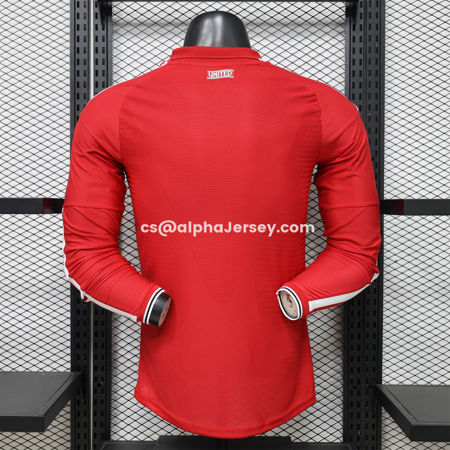 AJ-AlphaJersey-Manchester United 26-27 Home Long Sleeves Jersey - Player Version
