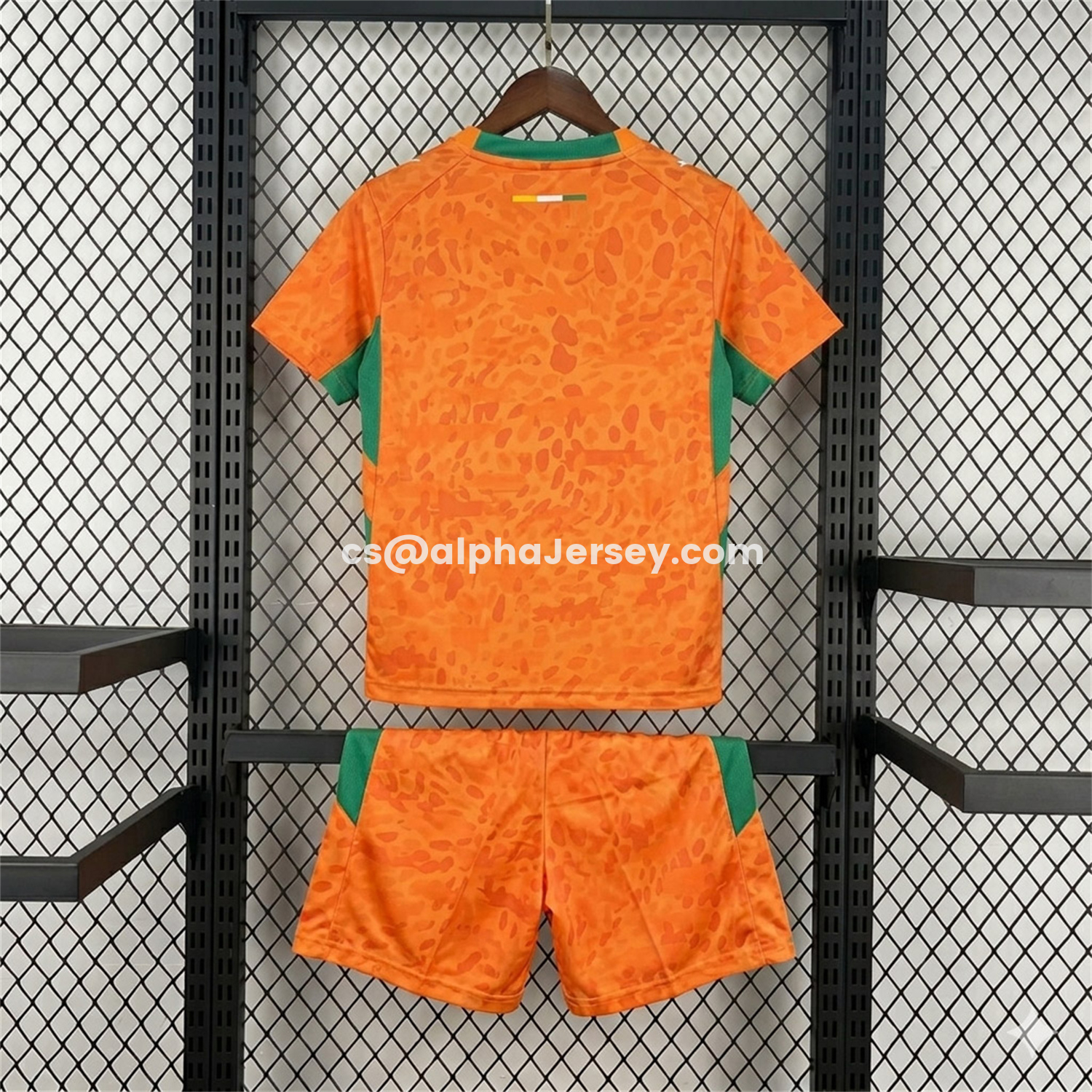 AJ-AlphaJersey-Ivory Coast 2026 Home Kids Kit