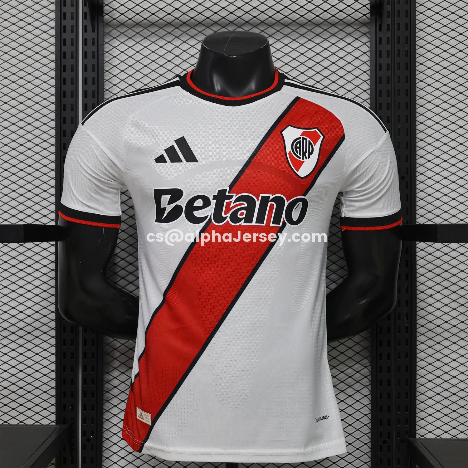 AJ-AlphaJersey-River Plate 26-27 Home Jersey - Player Version
