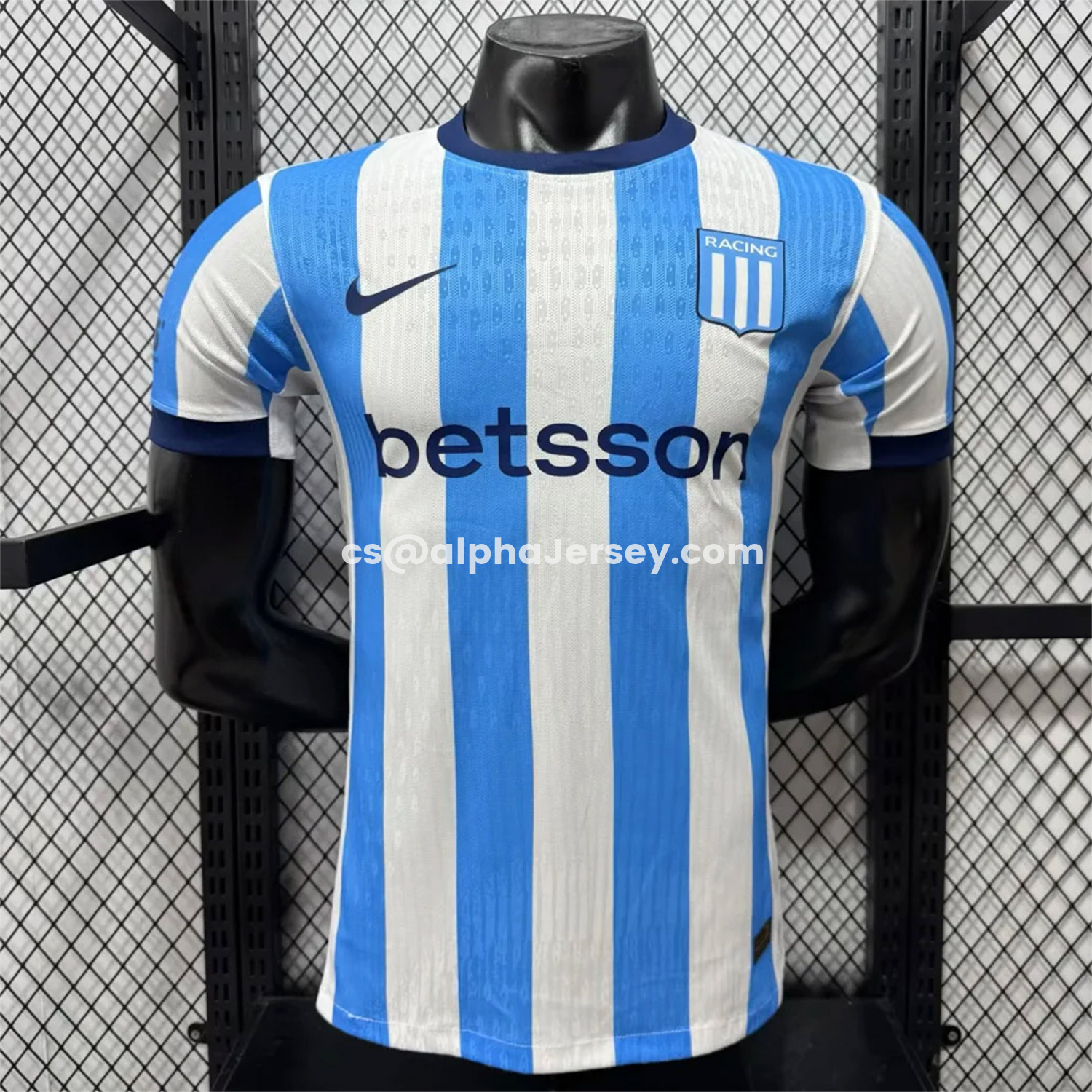 AJ-AlphaJersey-Racing Club de Avellaneda 26-27 Home Jersey - Player Version