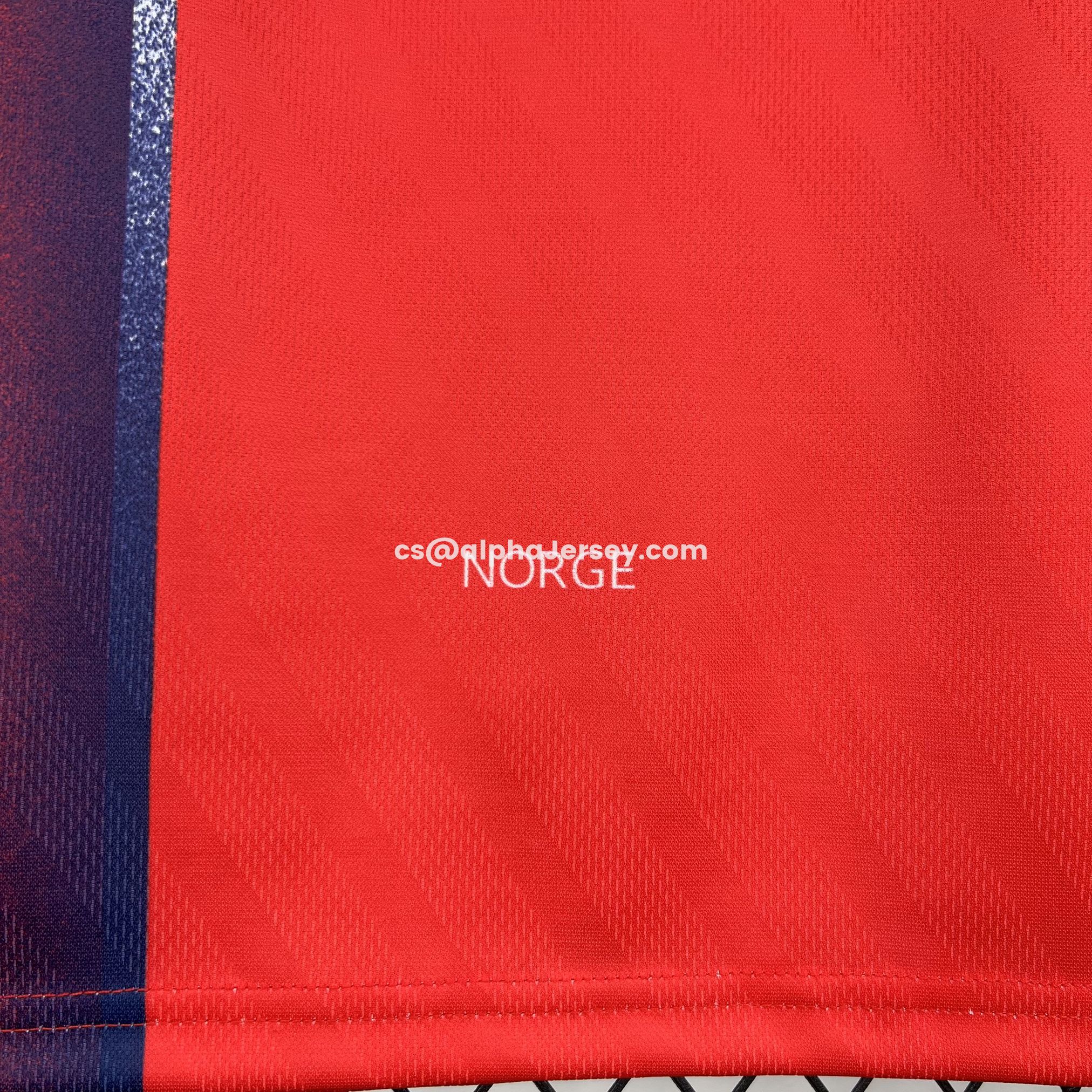 AJ-AlphaJersey-Retro Norway 1998 Home Jersey
