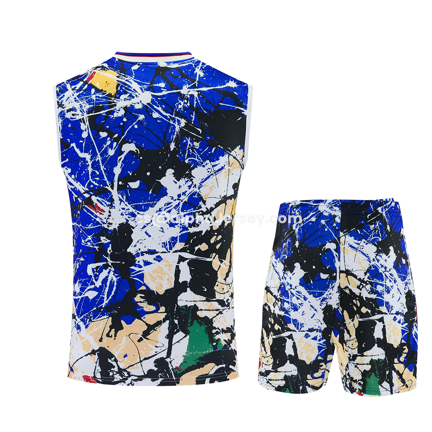 AJ-AlphaJersey-Manchester United 26-27 Retro Style Vest Training Set - Colors Top & Colors Pants