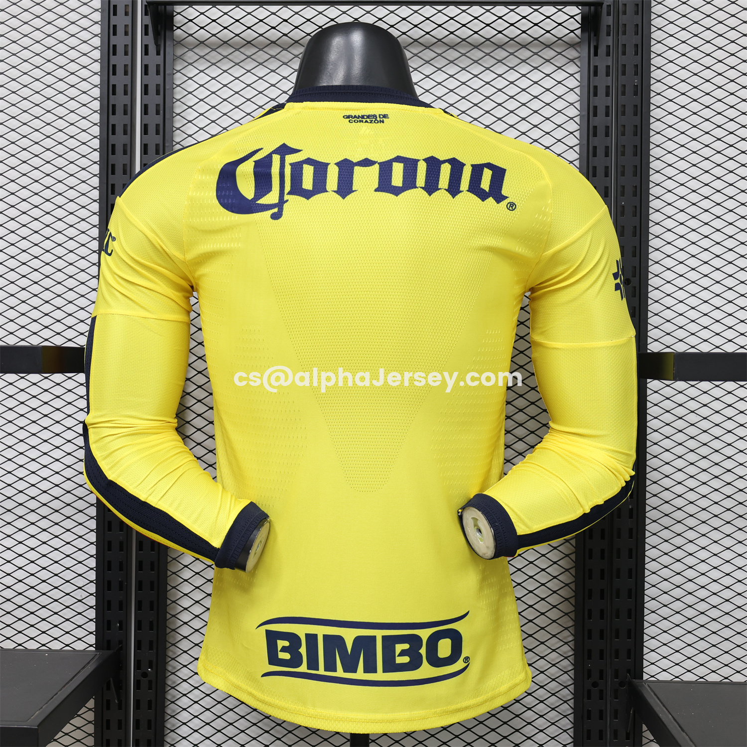 AJ-AlphaJersey-Club América 26-27 Home Long Sleeves Jersey - Player Version