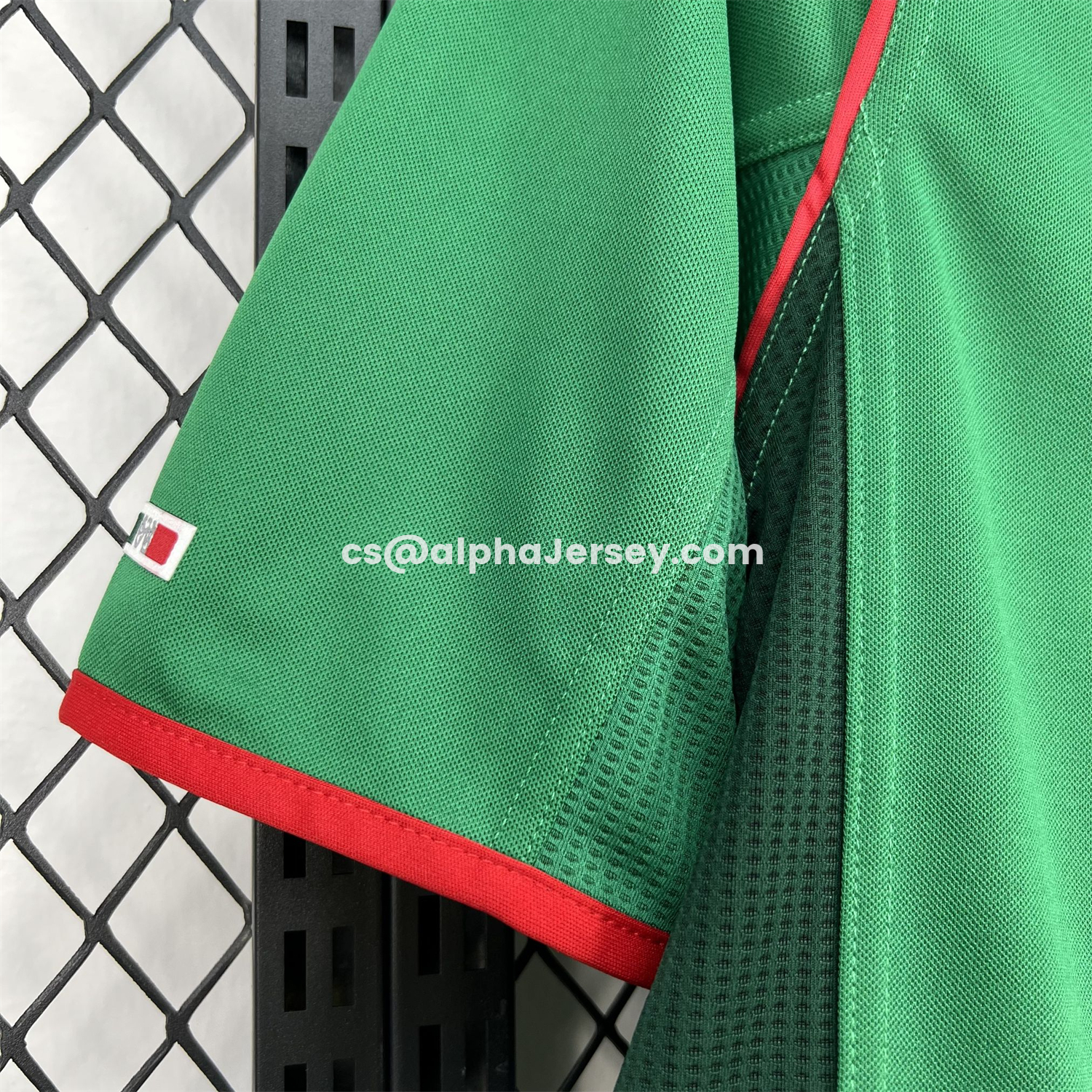 AJ-AlphaJersey-Retro Mexico 2002 Home Jersey - Fans Version