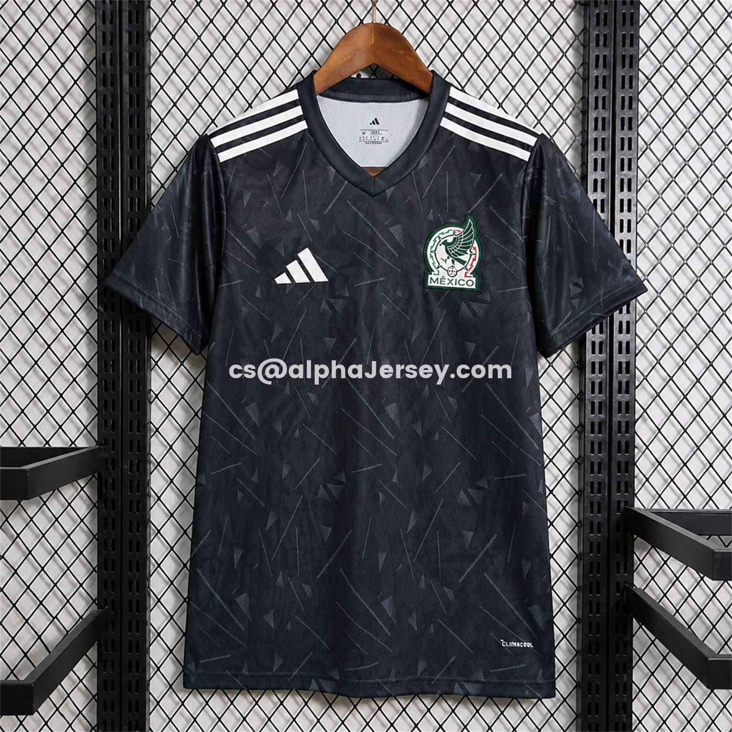 AJ-AlphaJersey-Mexico 2026 Coca-Cola Black Special Jersey - Fans Version