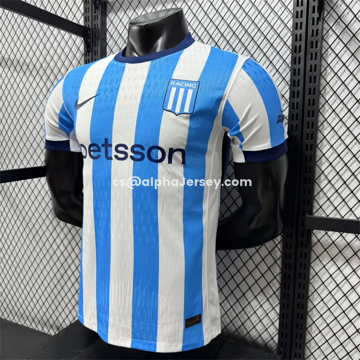 AJ-AlphaJersey-Racing Club de Avellaneda 26-27 Home Jersey - Player Version