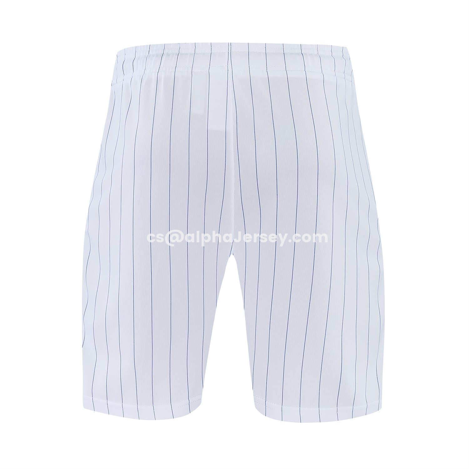 AJ-AlphaJersey-C.H.E.L.S.E.A 25-26 Retro Style Short-Sleeve Training Set - Blue Top & White Pants