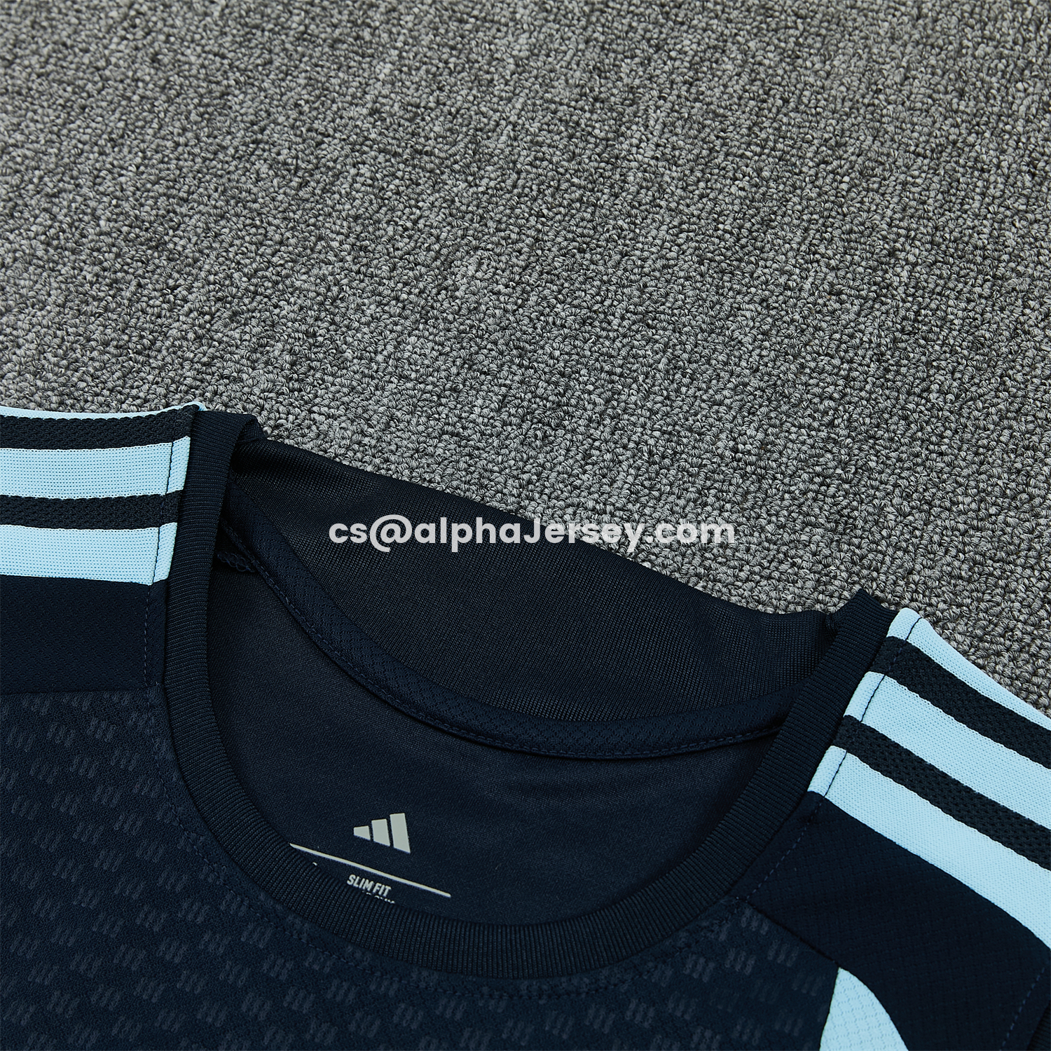 AJ-AlphaJersey-Argentina 2026 Vest Training Set - Dark Blue Top & Dark Blue Pants