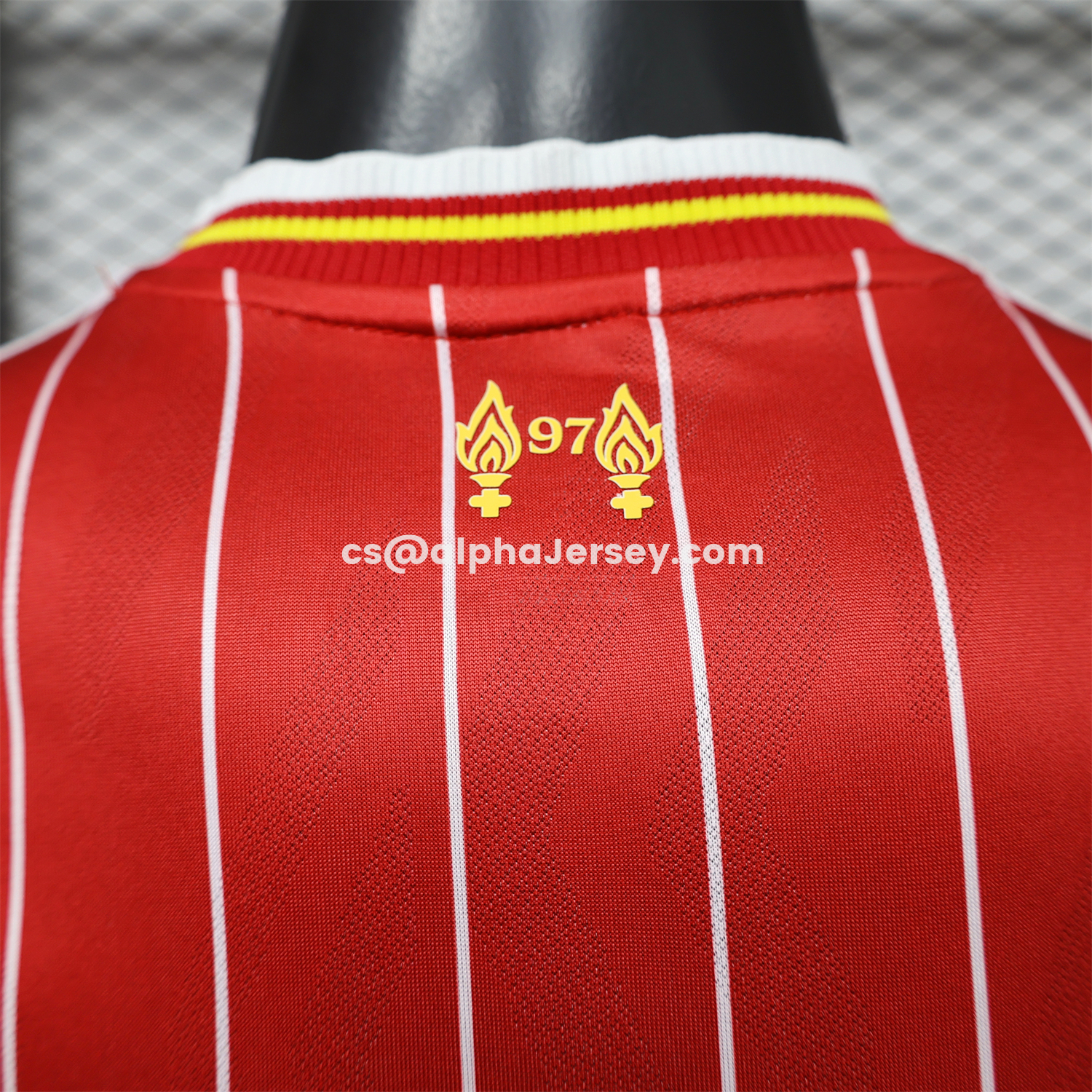 AJ-AlphaJersey-Liver.pool 26-27 Terrace Icon Retro Casual Style Red Jersey - Player Version