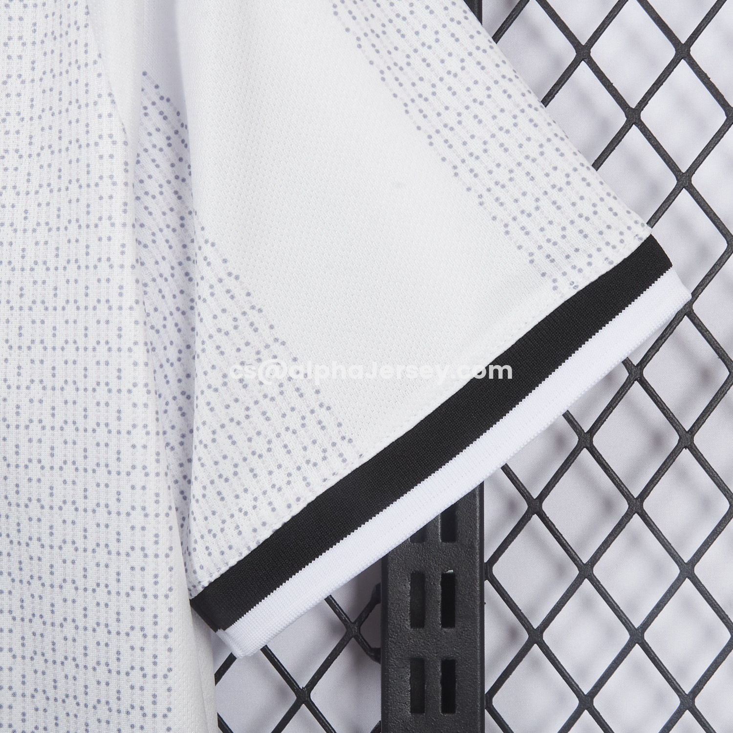 AJ-AlphaJersey-Frankfurt 26-27 Away White Jersey - Fans Version