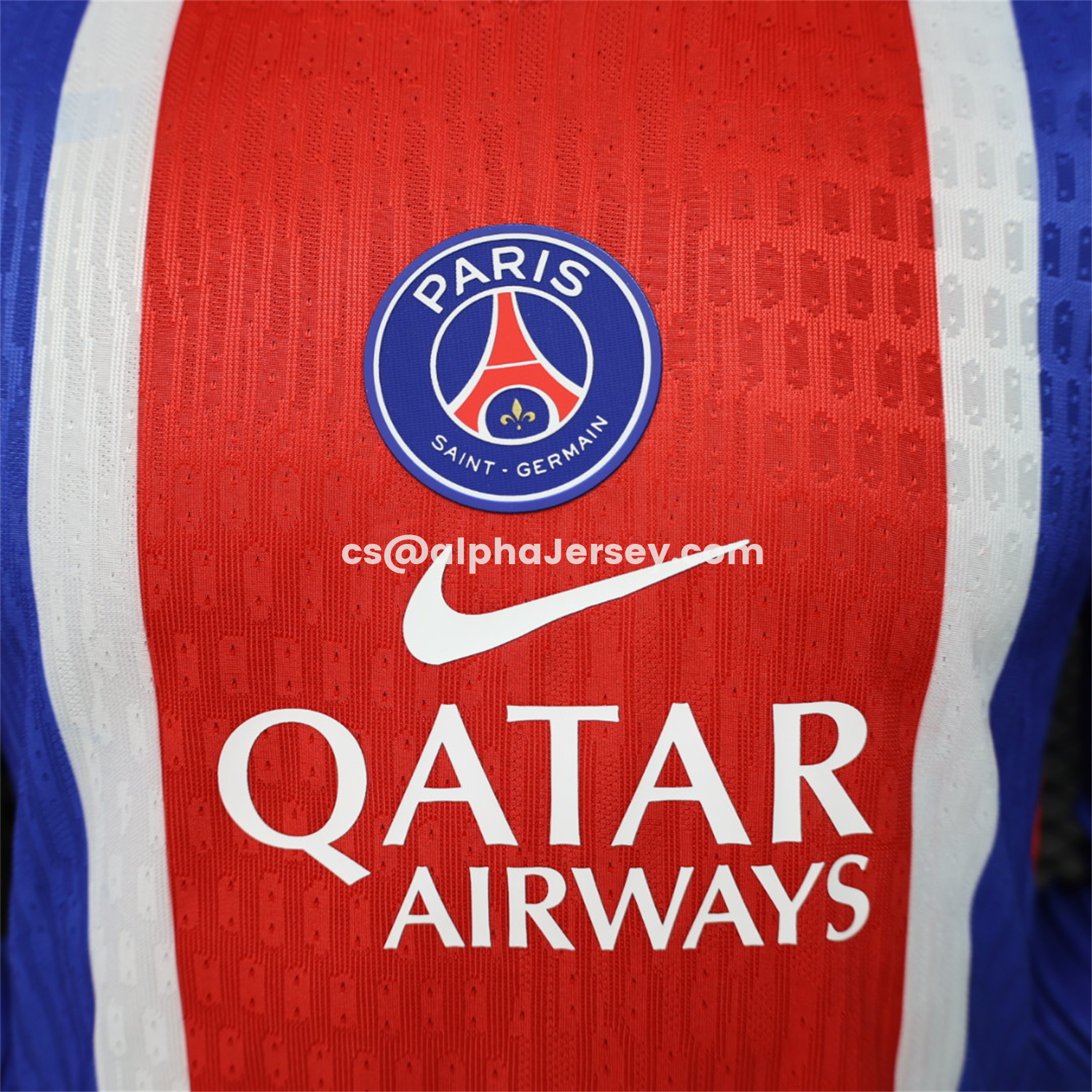 AJ-AlphaJersey-Paris Saint-Germain PSG 26-27 Home Long Sleeves Jersey - Player Version
