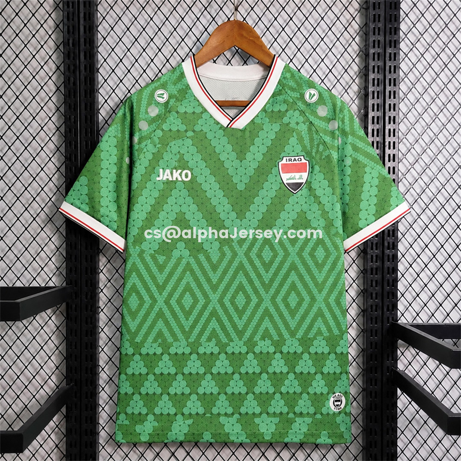 AJ-AlphaJersey-Iraq 2026 Away Soccer Jersey - Fans Version
