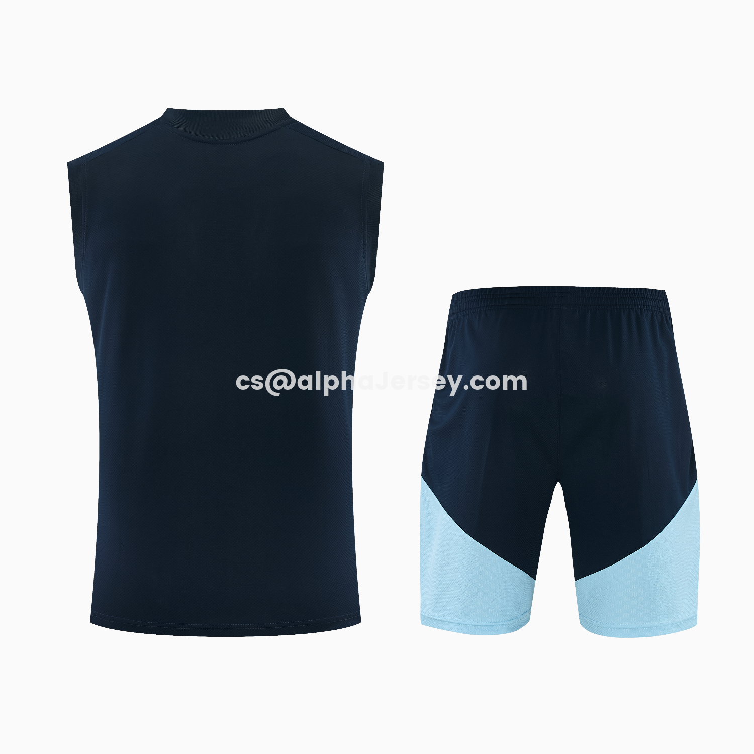 AJ-AlphaJersey-Argentina 2026 Vest Training Set - Dark Blue Top & Dark Blue Pants