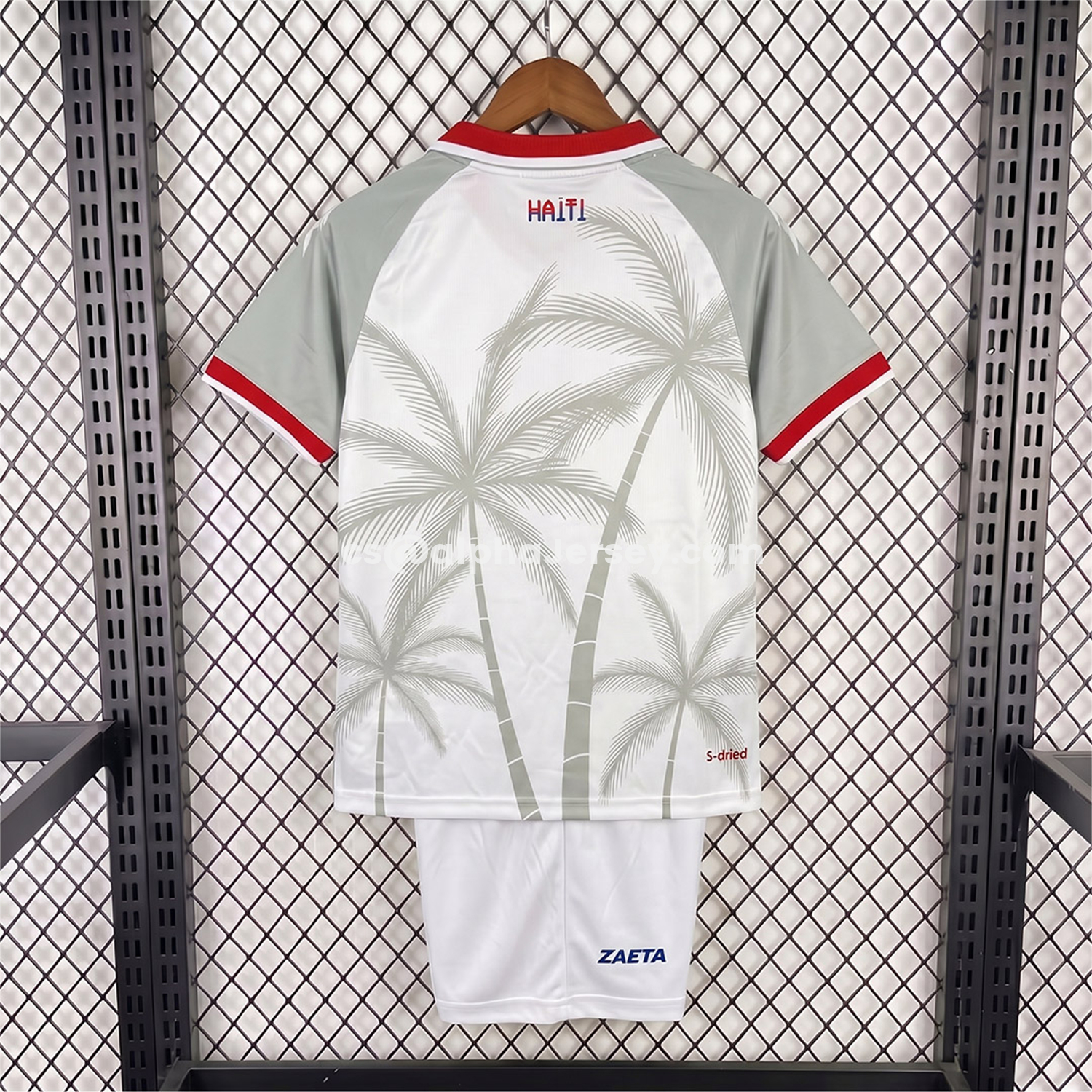 AJ-AlphaJersey-Haiti 2026 Away Kids Kit