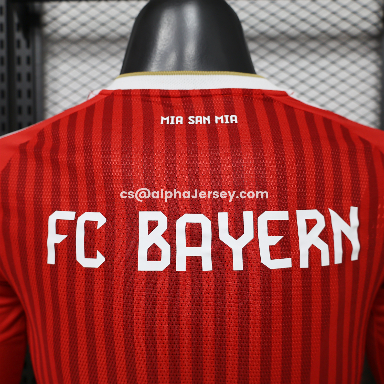 AJ-AlphaJersey-Bayern Munich 26-27 Home Long Sleeves Jersey - Player Version